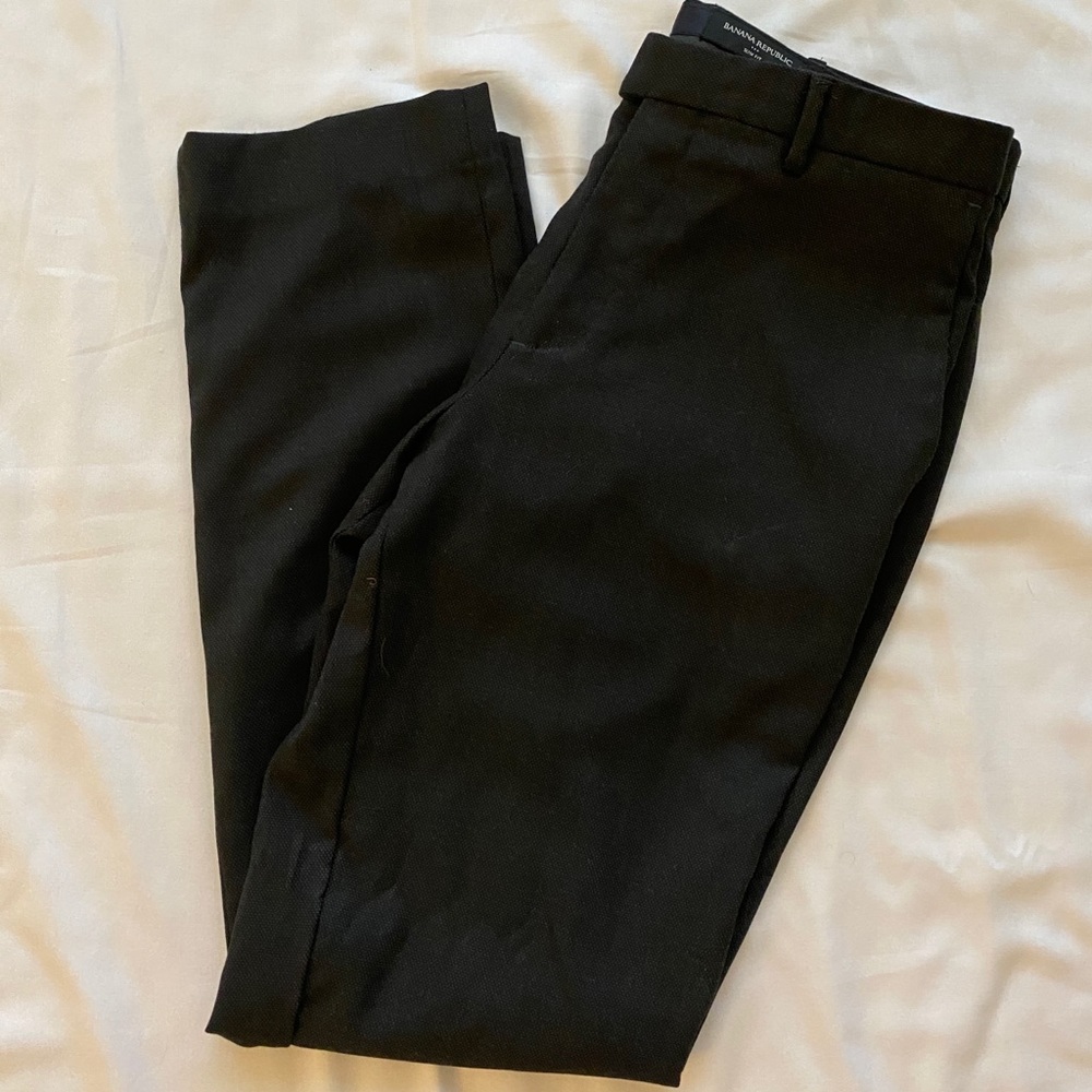 Banana Republic Black Dress Pant Slim Fit NWOT